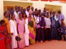 Inauguration du centre, la délégation de l'ASEM