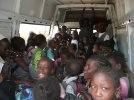 Bus scolaire à Dagana