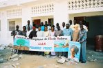 Inauguration du premier bâtiment du centre (2004)